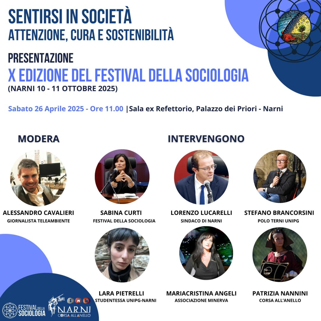 Presentazione della X Edizione del Festival della Sociologia
